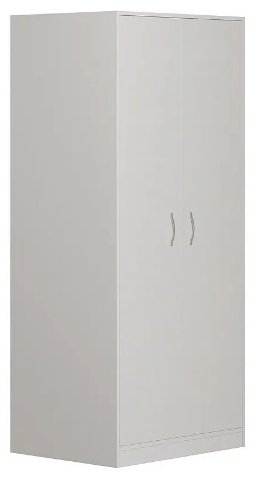 Распашной шкаф СВЕДСТА ОРИОН, 79x175х55 см, белый