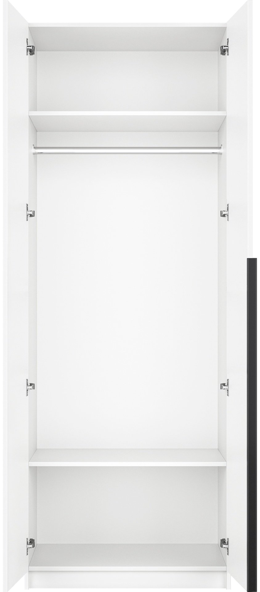 Распашной шкаф Мебель Азии Локер, 80x220х53 см, белый - ForteMarket Распашной шкаф Мебель Азии Локер, 80x220х53 см, белый купить,0