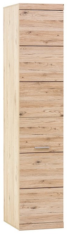 Распашной шкаф ANREX Оскар 1DG, 45x217х58 см, коричневый