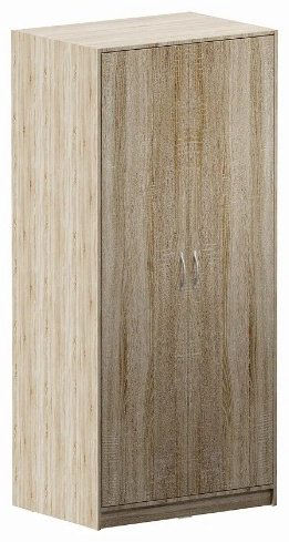 Распашной шкаф СВЕДСТА ОРИОН, 79x175х55 см, коричневый купить,NaN