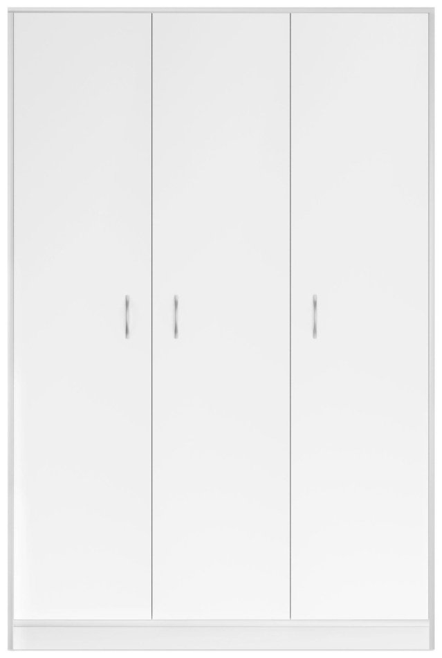 Распашной шкаф Седьмое Небо Орион, 117x175х55 см, белый купить,0