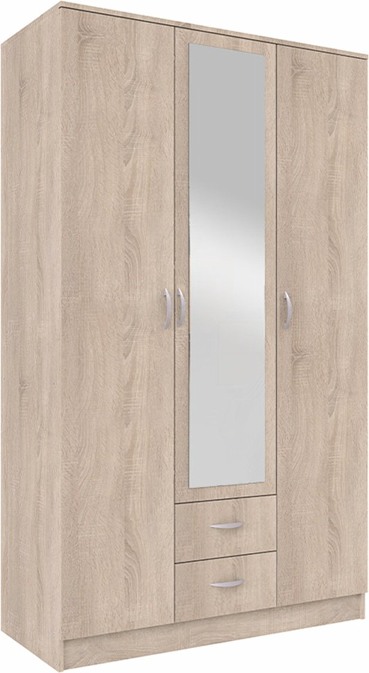 Распашной шкаф ANREX Романа 00031622, 120.2x205.4х53.8 см, коричневый купить,NaN