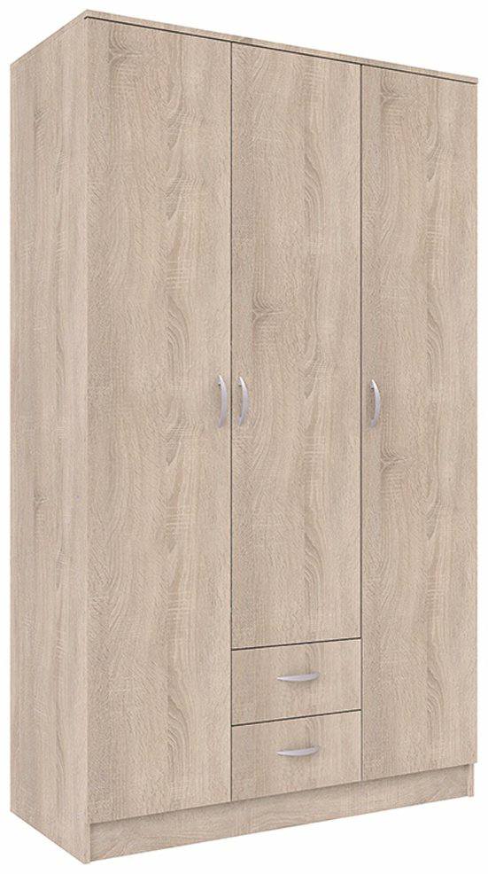 Распашной шкаф ANREX Романа 00031624, 120.2x205.4х53.8 см, коричневый купить,NaN