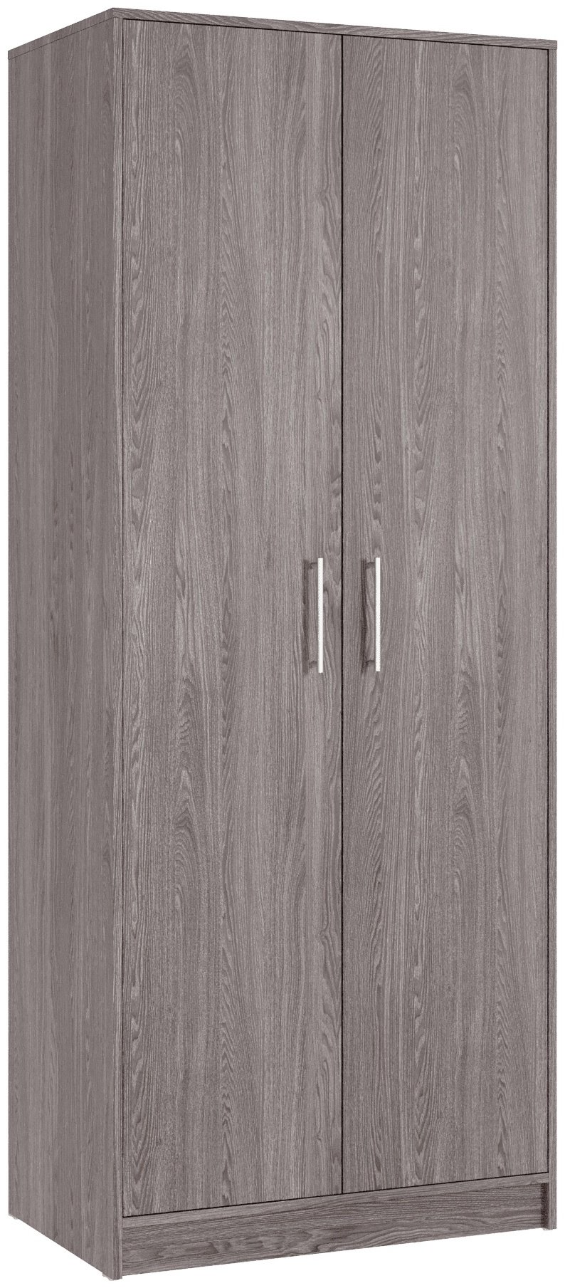 Распашной шкаф Мебель Азии Алекс-125-1, 80x200х50 см, коричневый
