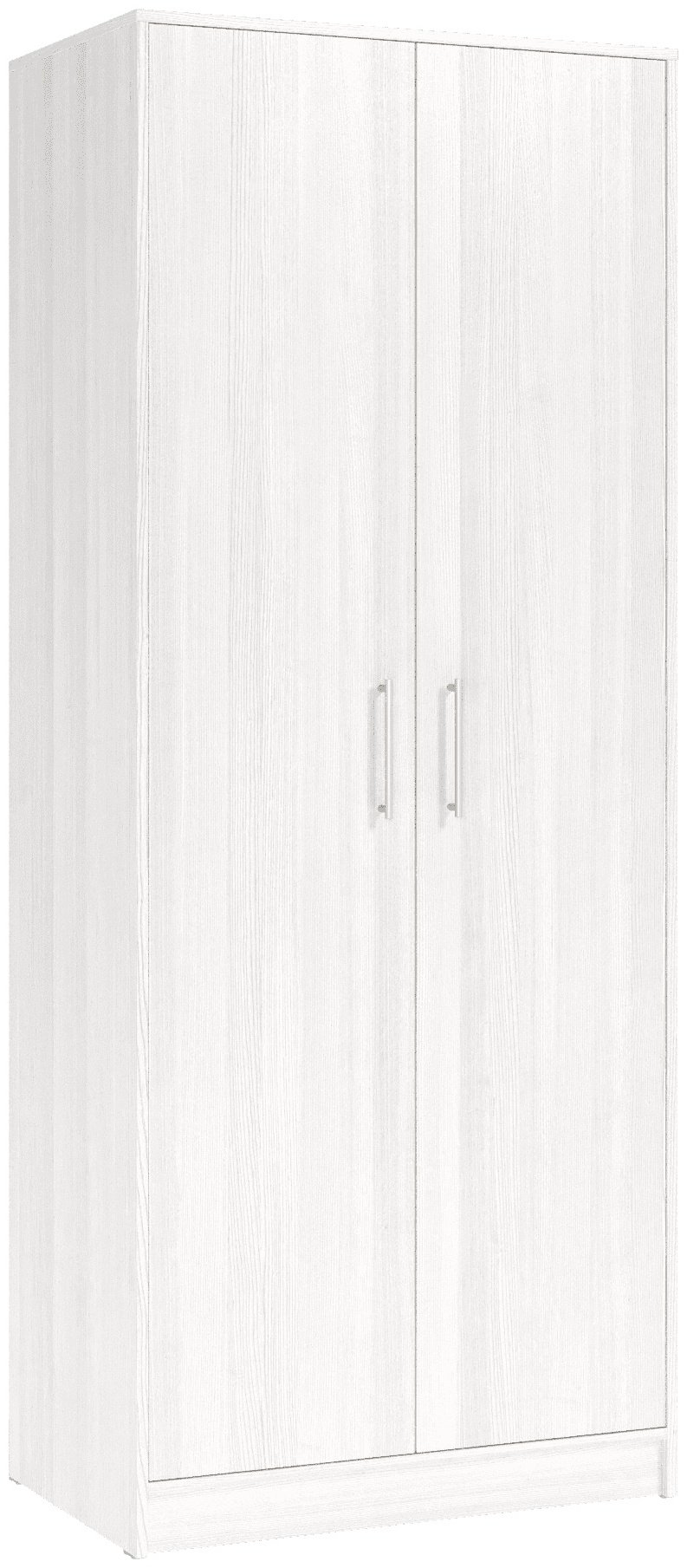 Распашной шкаф Мебель Азии Алекс-125-1, 80x200х50 см, светло серый купить,NaN
