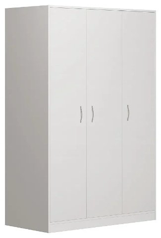 Распашной шкаф СВЕДСТА ОРИОН, 117x175х55 см, белый купить,NaN