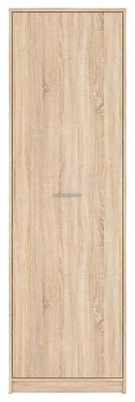 Распашной шкаф Гербор Непо REG1D, 60x196.5х33.5 см, белый, коричневый купить,NaN