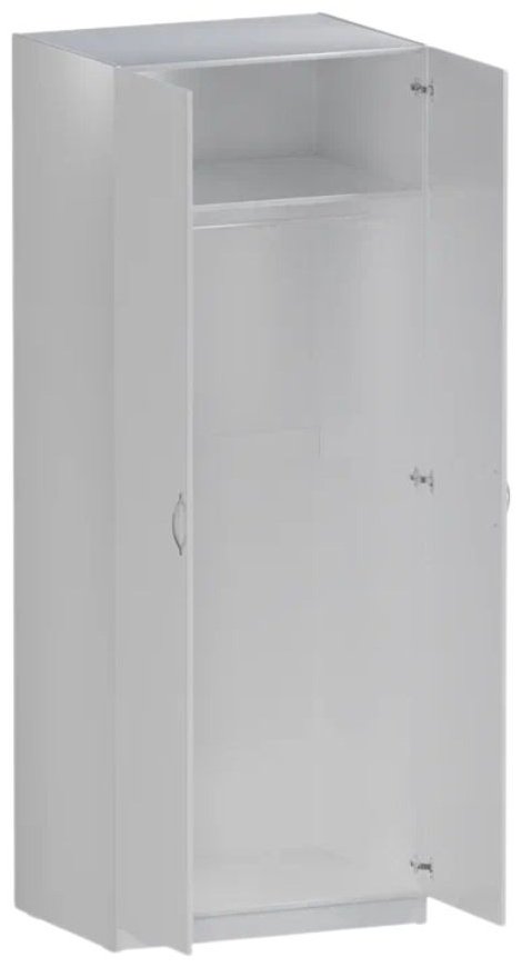 Распашной шкаф СВЕДСТА ПЕГАС, 78x202х58 см, белый купить,0