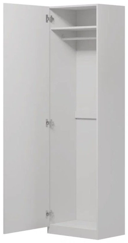 Распашной шкаф СВЕДСТА ПЕГАС, 39x202х58 см, белый купить,NaN