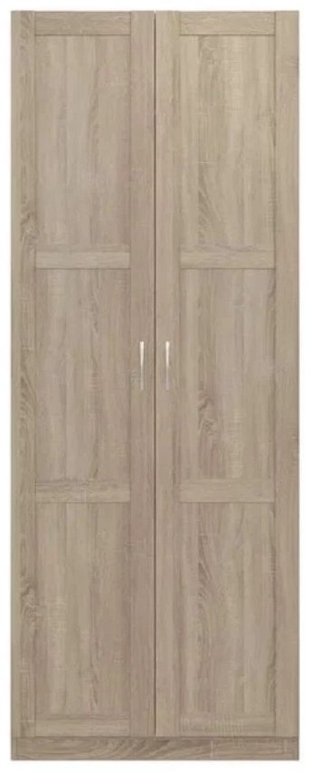 Распашной шкаф СВЕДСТА ПЕГАС, 78x202х58 см, коричневый купить,0