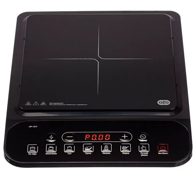 Индукционная плитка Olto HP-101I 37х29х6.5см черный купить,NaN