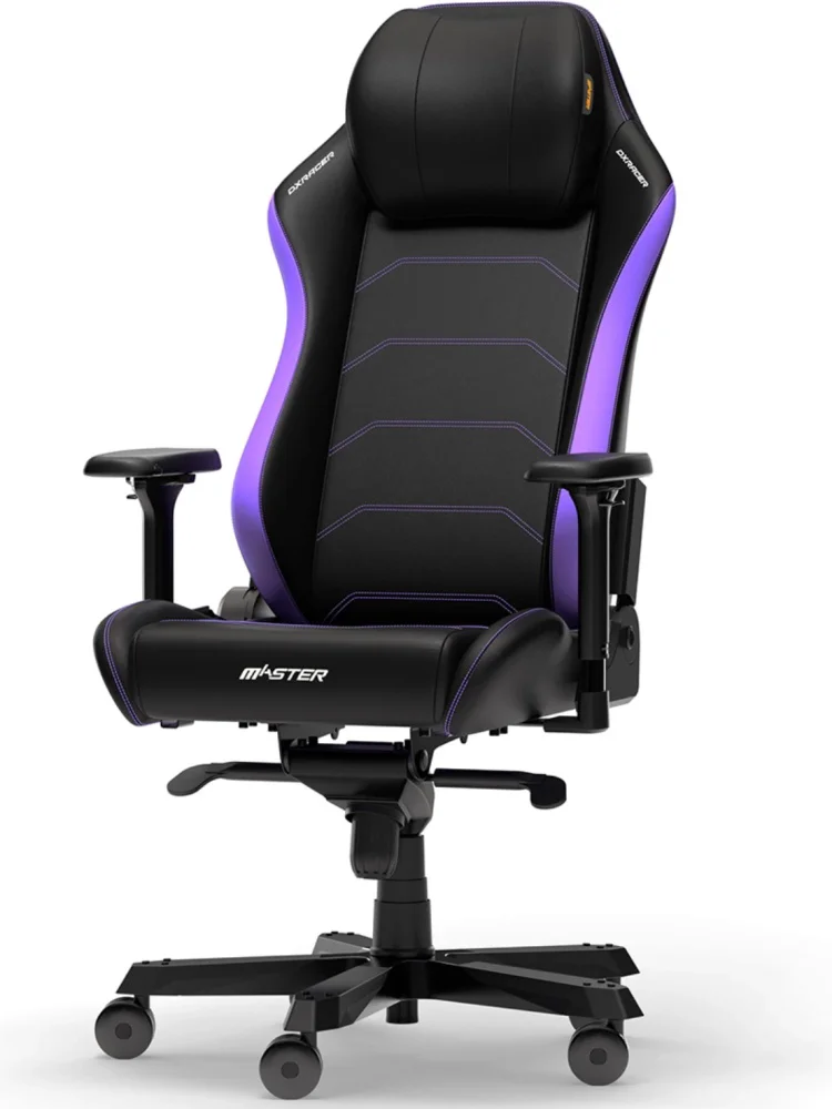 Игровое кресло DX Racer Master GC/XLMF24LTA/NV Black-Purple 132.5х70х29.6см черно-фиолетовый