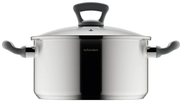 Кастрюля Nadoba Vikki 796111 5.4л 24см серый