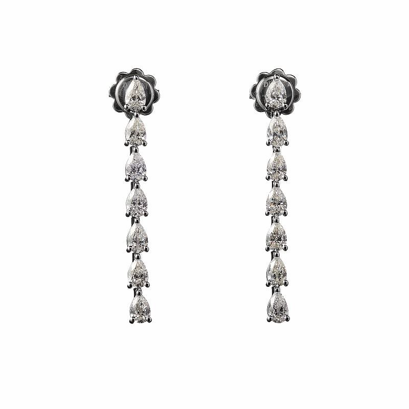 Серьги Damiani 13266 2.65 крт 4.02гр купить,NaN