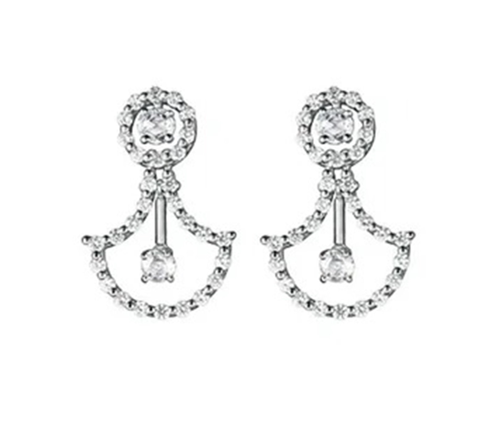 Серьги Damiani 13213 6гр купить,4015000