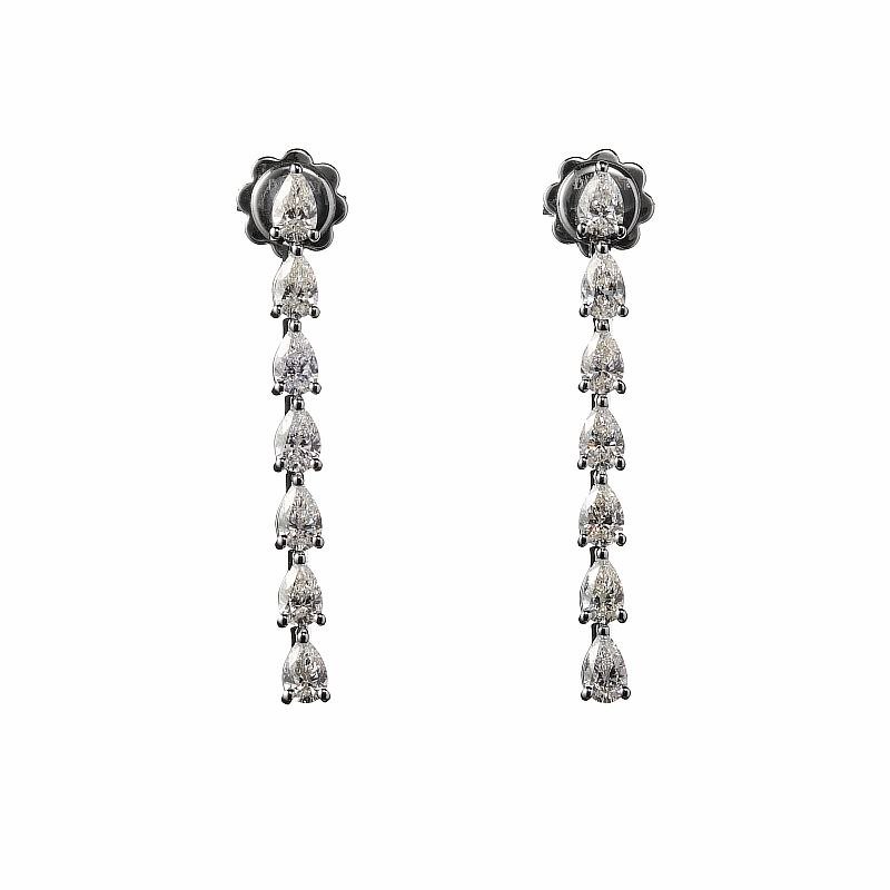Серьги Damiani 13265 2.65 крт 4.02гр купить,5140000