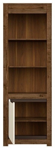 Стеллаж BRW Эрика REG1D МДФ, ЛДСП, 59x45.5x204 см купить,0
