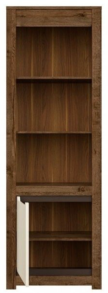 Стеллаж BRW Эрика REG1D МДФ, ЛДСП, 59x45.5x204 см купить,NaN
