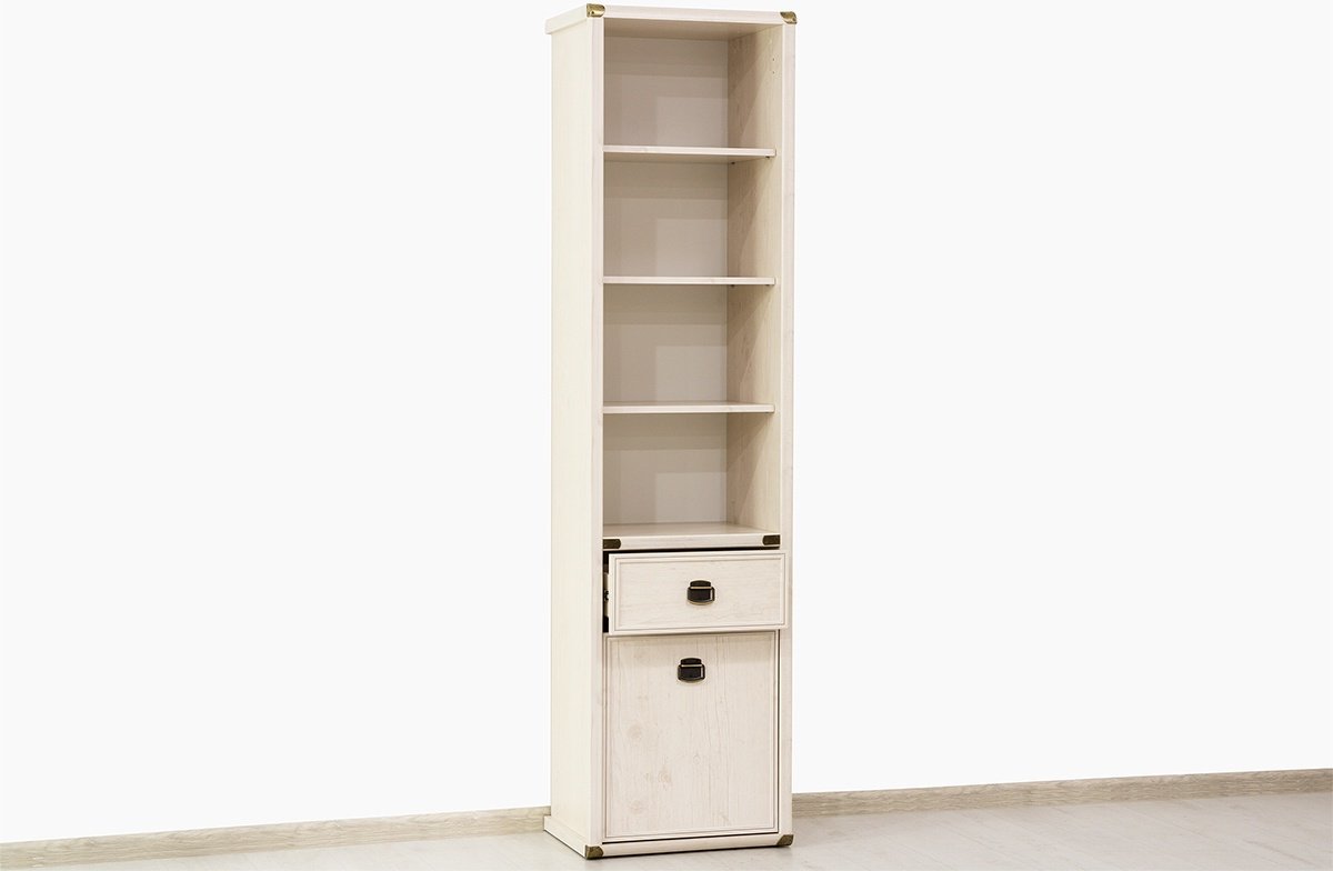 Стеллаж ANREX MAGELLAN 1D1S ЛДСП, 51.6x40x202.8 см - ForteMarket Стеллаж ANREX MAGELLAN 1D1S ЛДСП, 51.6x40x202.8 см купить,0