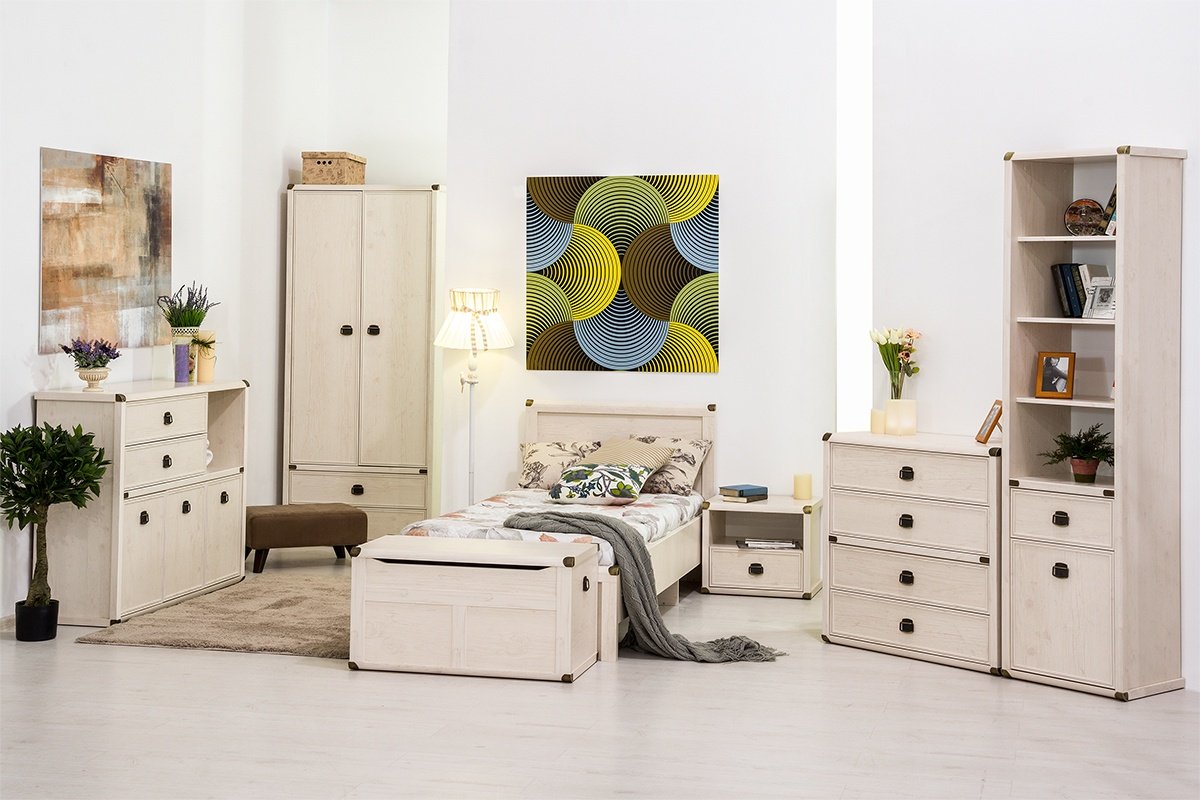 Стеллаж ANREX MAGELLAN 1D1S ЛДСП, 51.6x40x202.8 см - ForteMarket Стеллаж ANREX MAGELLAN 1D1S ЛДСП, 51.6x40x202.8 см купить,0