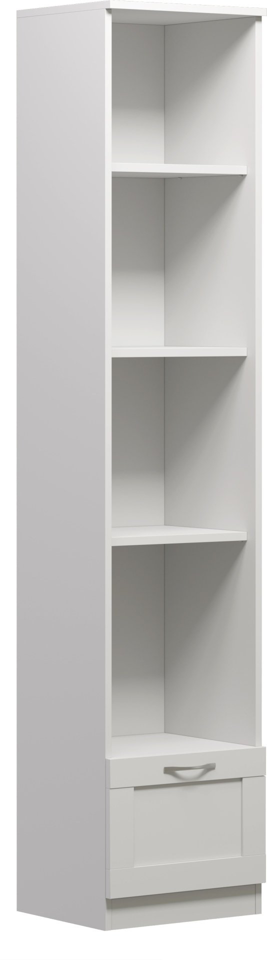 Стеллаж напольный VMG 20207130 Сириус, 39x35x190 см, белый купить,NaN