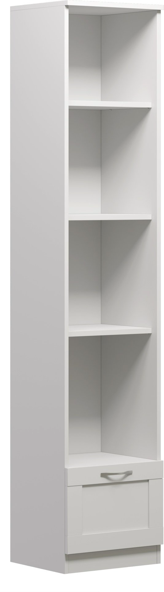Стеллаж напольный VMG 20207130 Сириус, 39x35x190 см, белый купить,NaN