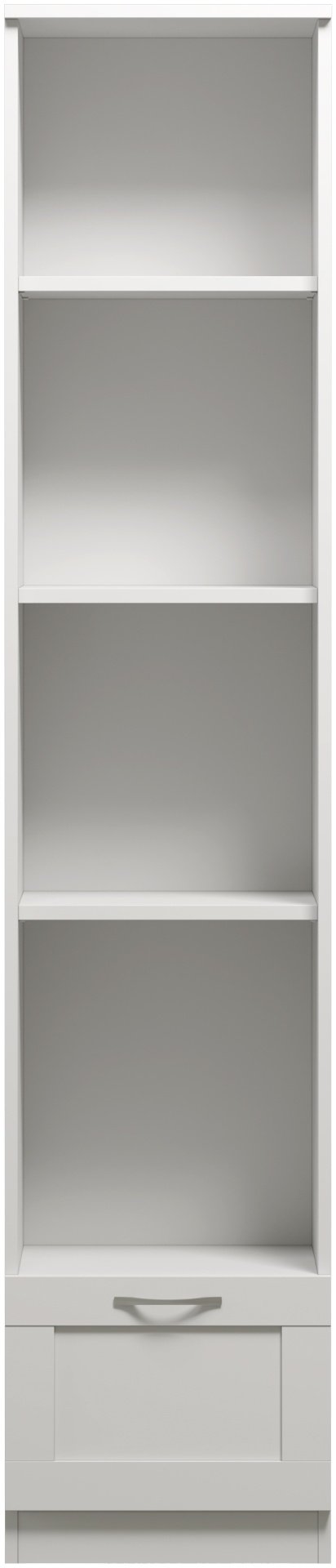 Стеллаж напольный VMG 20207130 Сириус, 39x35x190 см, белый купить,NaN