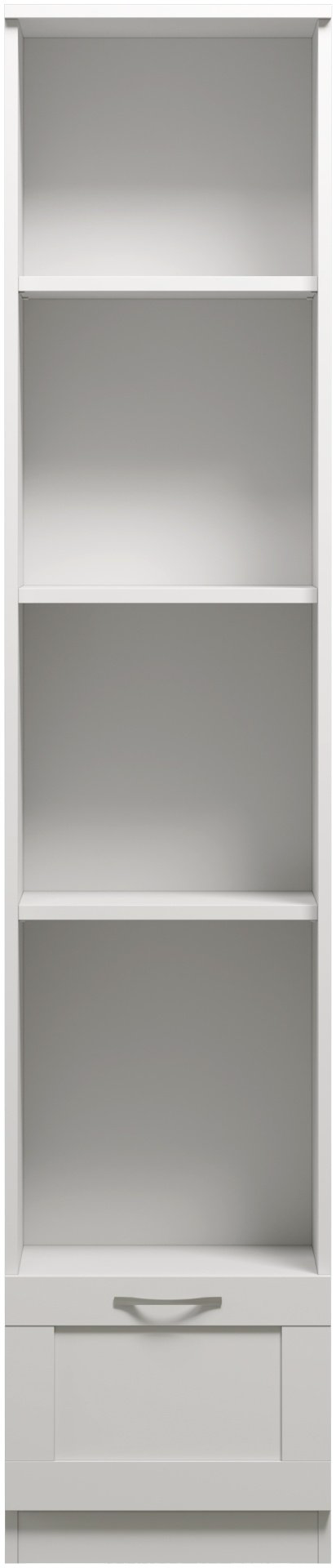 Стеллаж напольный VMG 20207130 Сириус, 39x35x190 см, белый купить,NaN
