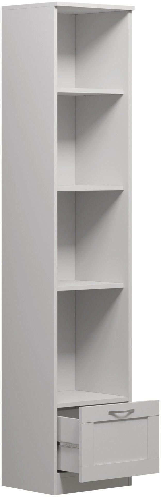 Стеллаж напольный VMG 20207130 Сириус, 39x35x190 см, белый купить,NaN