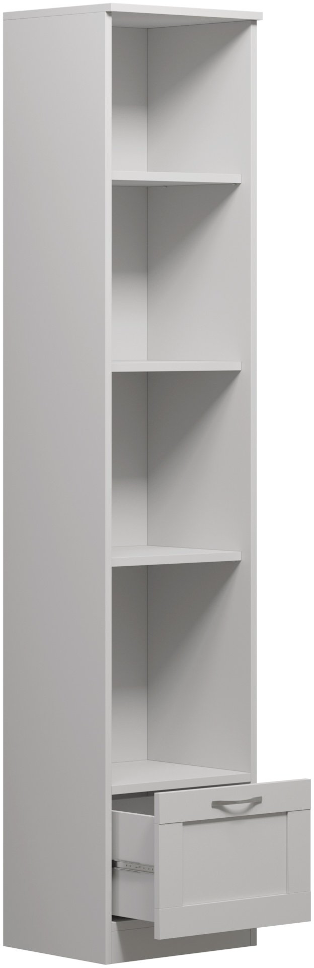 Стеллаж напольный VMG 20207130 Сириус, 39x35x190 см, белый купить,NaN