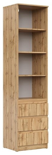 НК Мебель Stern СТЯ-1, 50x43x200 см, коричневый