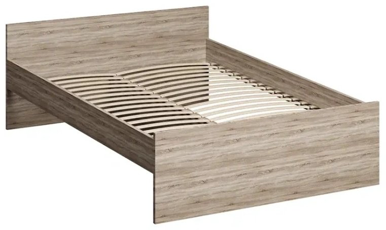 Кровать Сведста Орион 200x200см коричневая купить,NaN