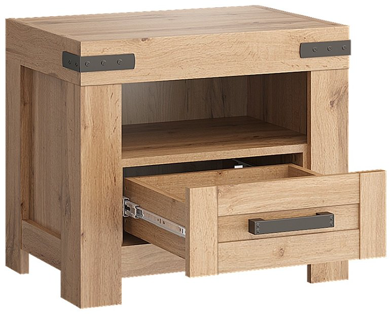 Тумба Anrex Мортиз 00031760 57.8x51x40.8см коричневый купить,NaN