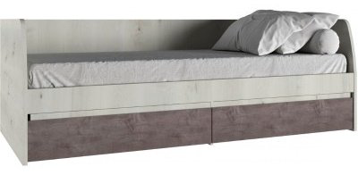 Кровать Anrex Бьёрк 90x200см белая купить,NaN