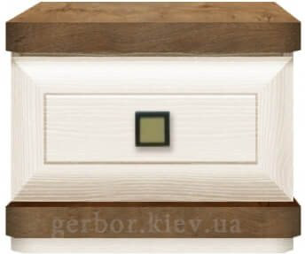 Тумба Тумба Гербор Орегон KOM1S ЛДСП, МДФ, 50x39x40 см бежевый купить,NaN