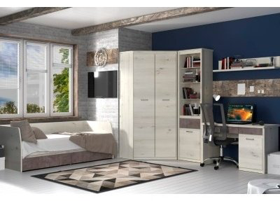 Кровать Anrex Бьёрк 90x200см белая купить,NaN