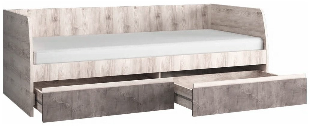 Кровать Anrex Бьёрк 90x200см белая купить,NaN