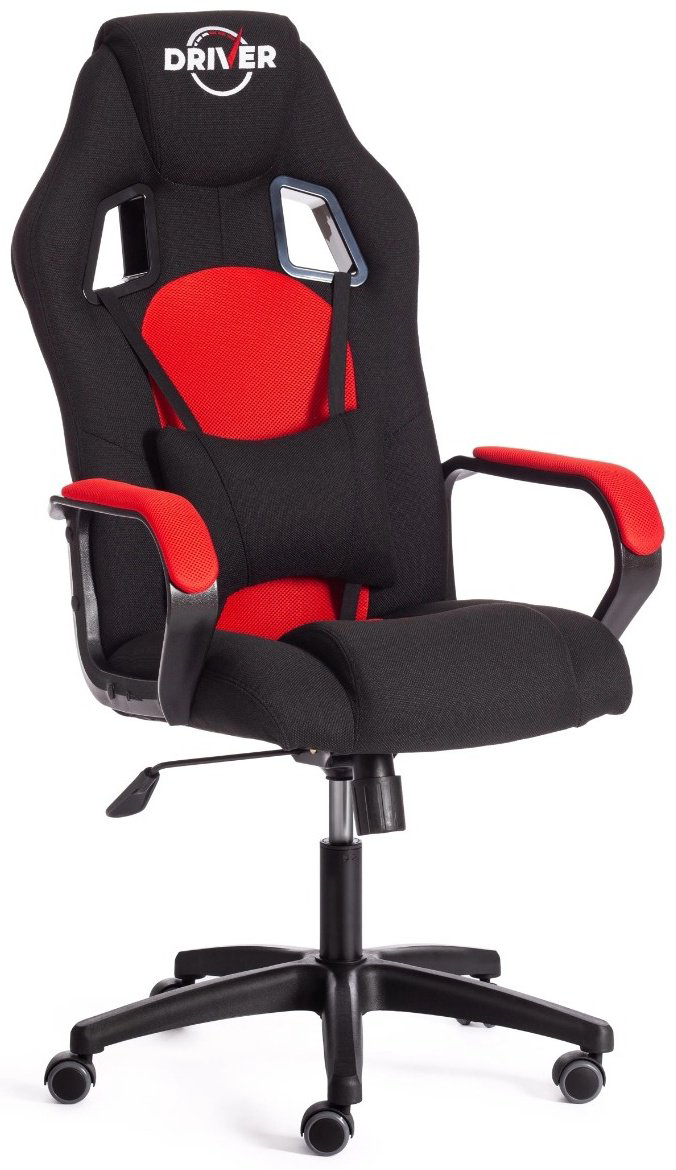 Игровое кресло Tetchair DRIVER 19304, черный, красный купить,NaN