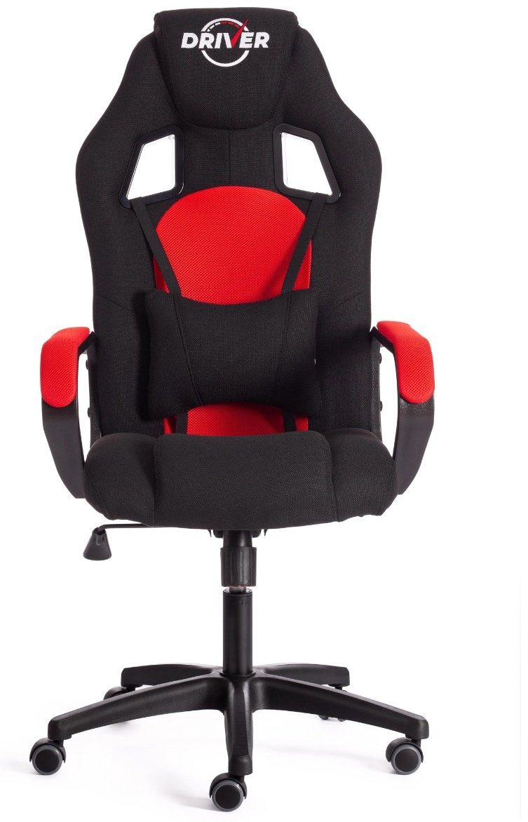 Игровое кресло Tetchair DRIVER 19304, черный, красный купить,NaN