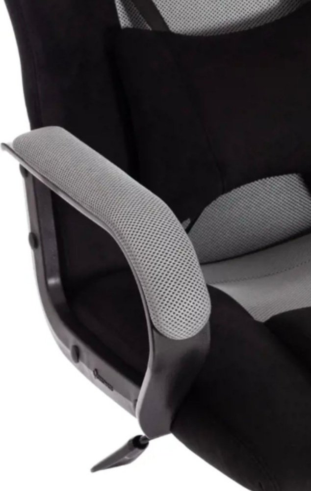 Ixlos Кресло DRIVER 35/TW-12, черный-серый