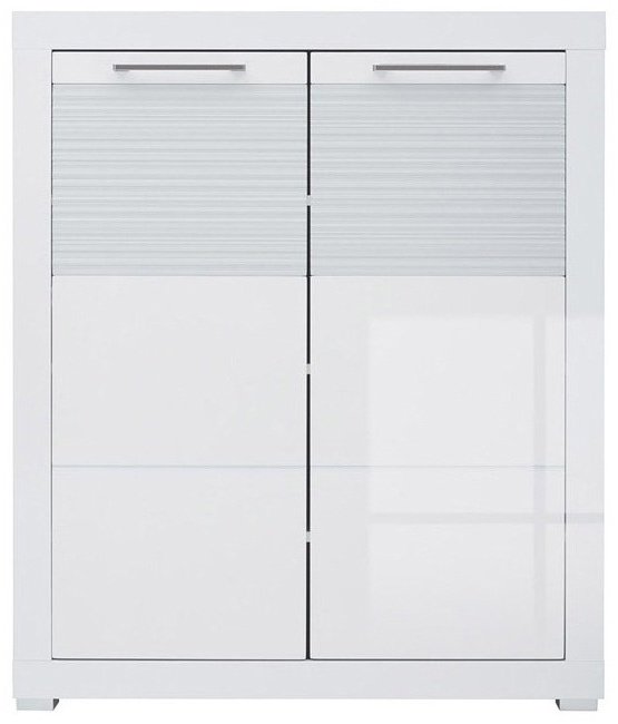 Тумба для обуви BRW Флеймс REG2D/11/9 92x37x110см белый купить,NaN