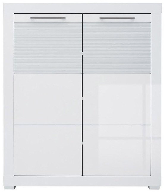 Тумба для обуви BRW Флеймс REG2D/11/9 92x37x110см белый купить,NaN