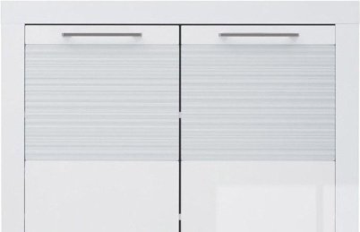 Тумба для обуви BRW Флеймс REG2D/11/9 92x37x110см белый купить,NaN