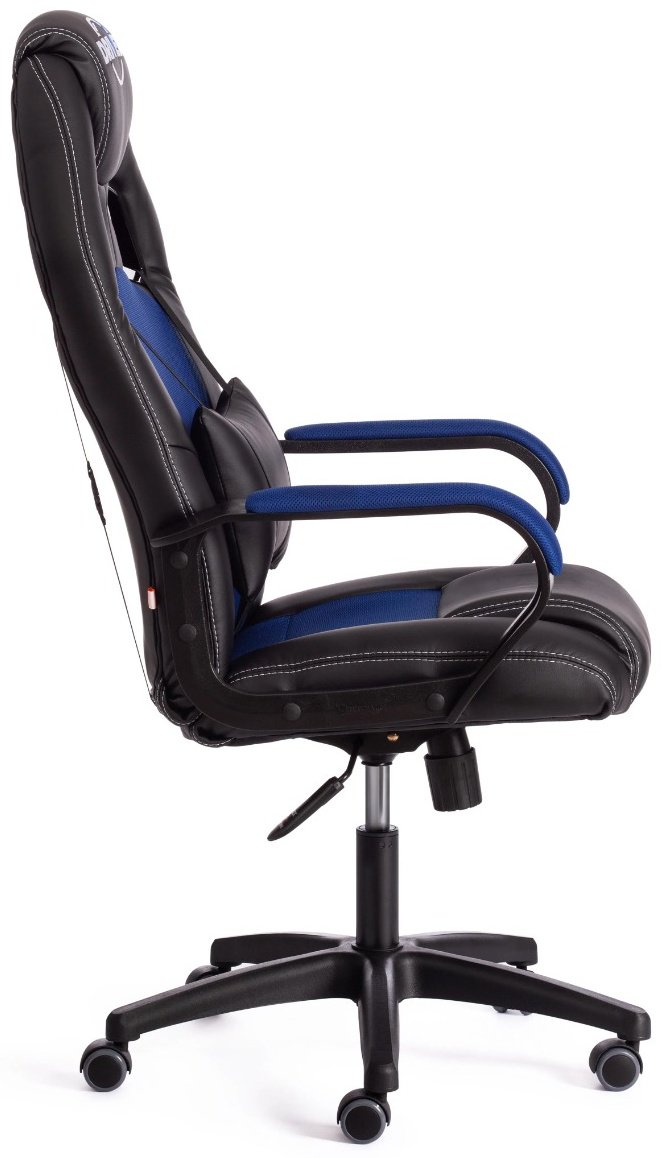 Игровое кресло Tetchair Driver, черный, синий купить,NaN