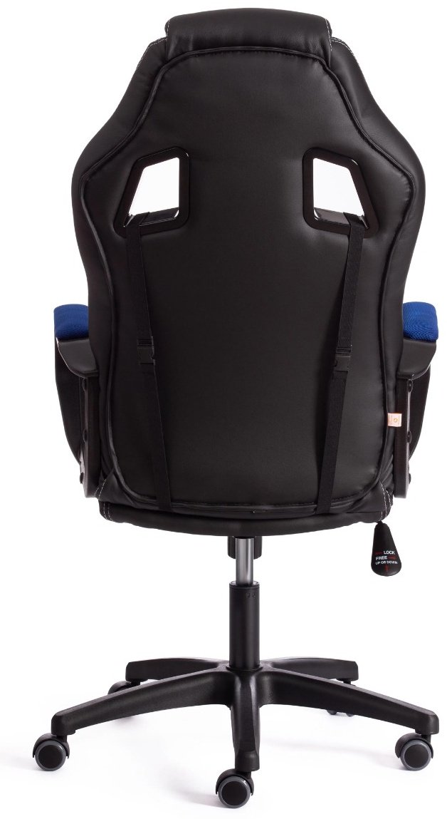 Игровое кресло Tetchair Driver, черный, синий купить,NaN