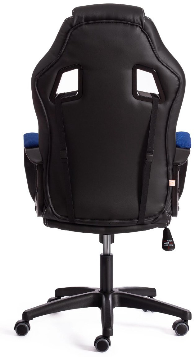 Игровое кресло Tetchair Driver, черный, синий купить,NaN