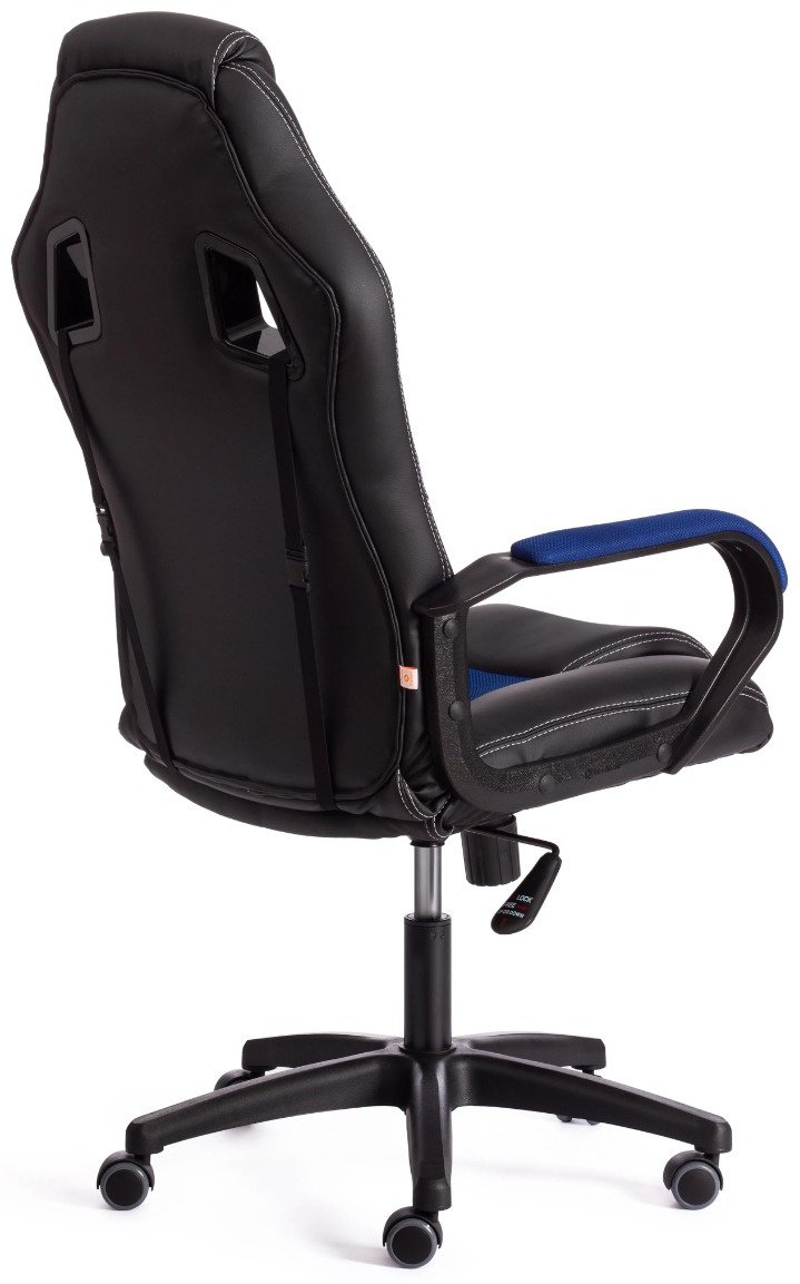 Игровое кресло Tetchair Driver, черный, синий купить,NaN