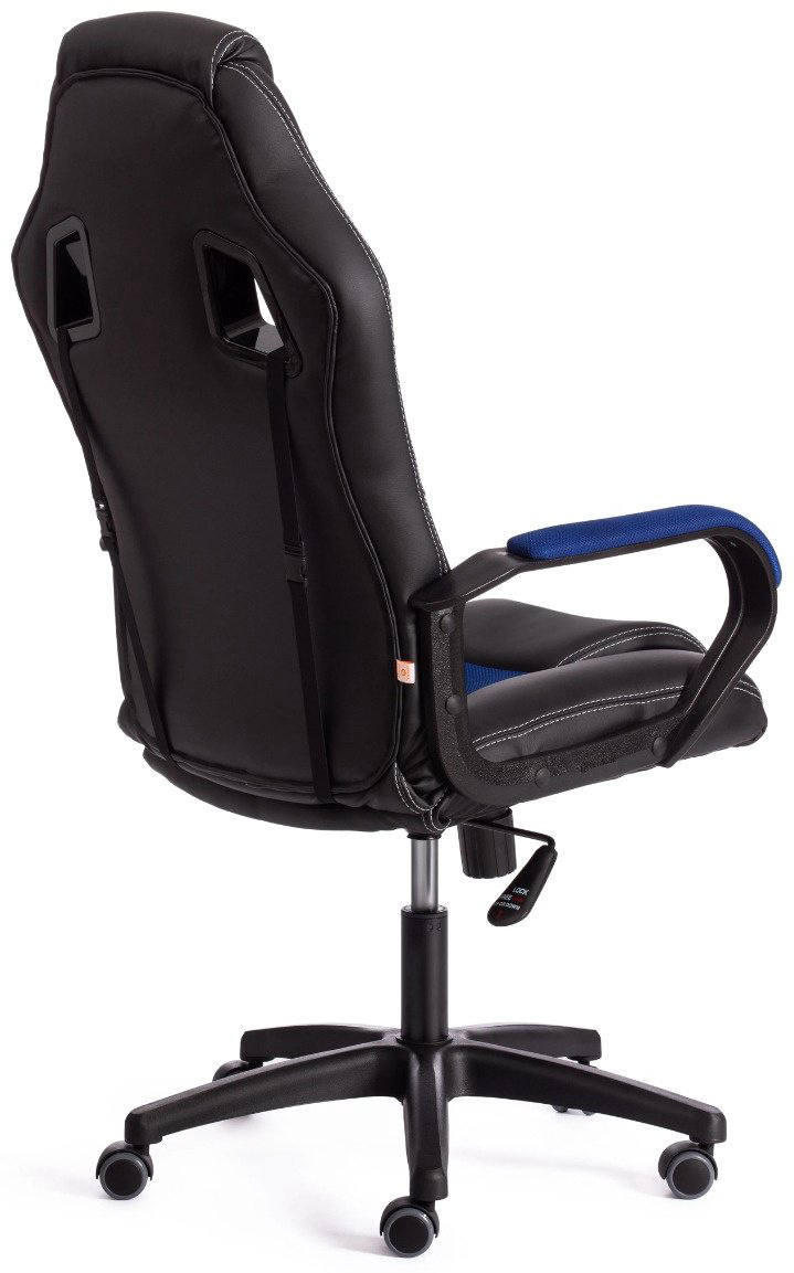 Игровое кресло Tetchair Driver, черный, синий купить,NaN