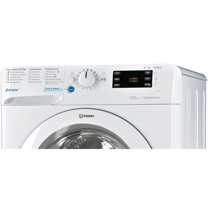 Стиральная машина Indesit BWSE 81282 L белая купить,NaN