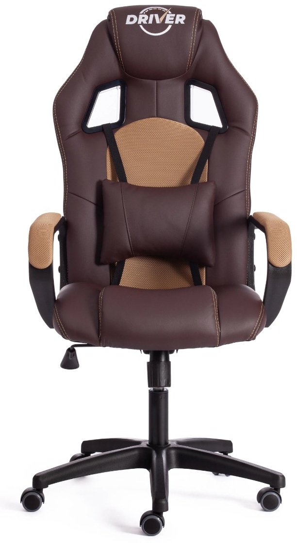 Игровое кресло Tetchair Driver 19296, коричневый, светло-коричневый купить,NaN
